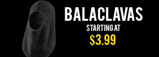 Balaclavas - Starting at $3.99